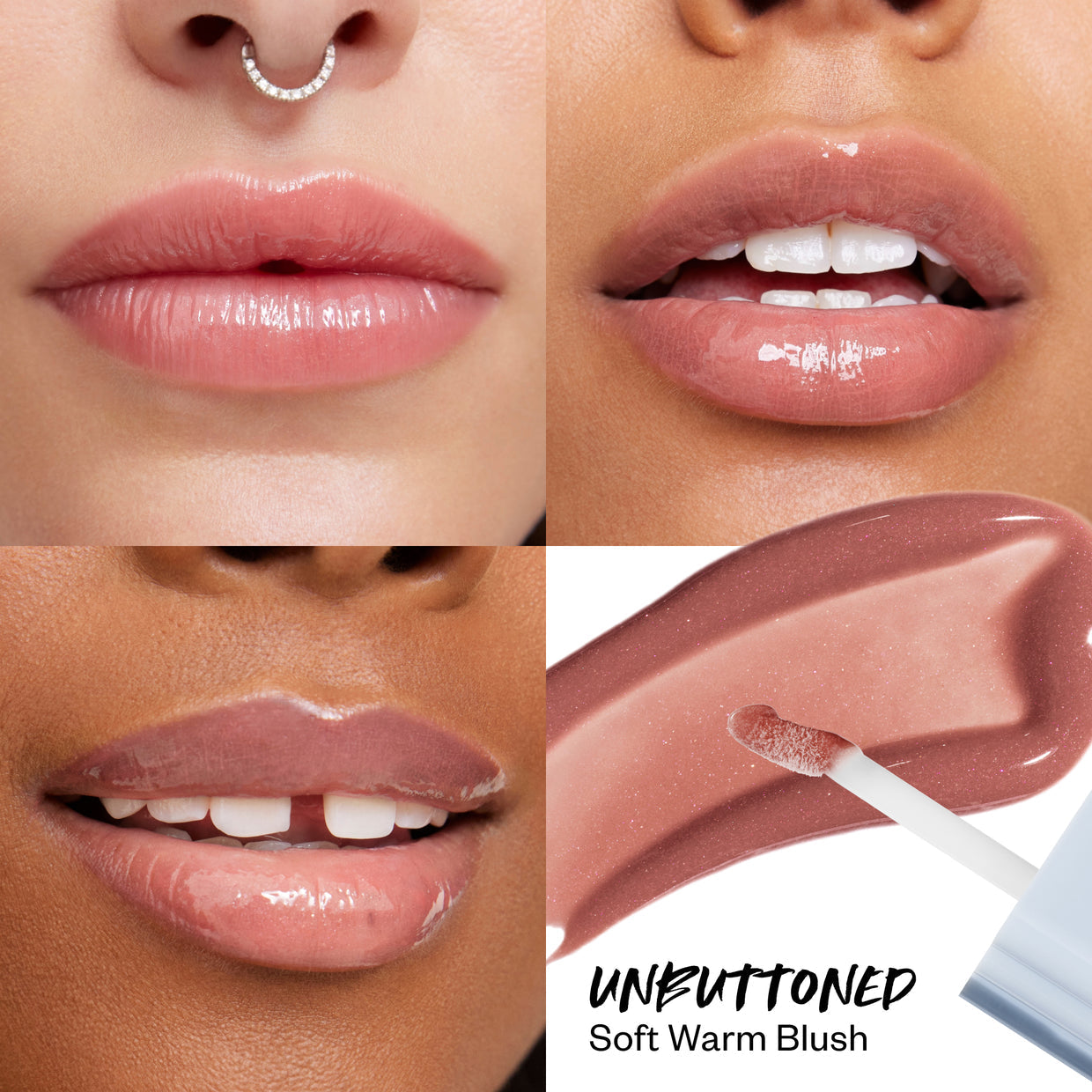 Kosas Wet Lip Oil Gloss unbuttoned